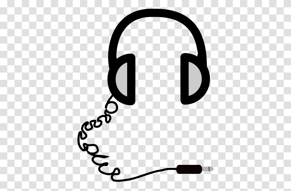 Headphone Clipart Line Art, Stencil, Silhouette, Pillow Transparent Png