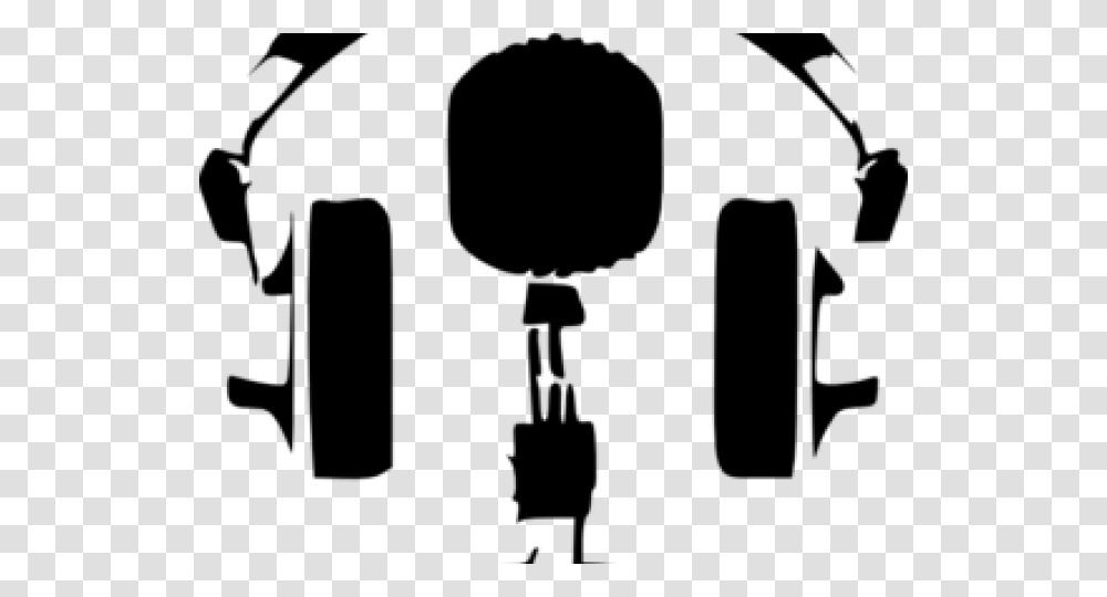 Headphone Clipart Microphone Clipart Headphones And Microphone Clipart, Gray, World Of Warcraft Transparent Png