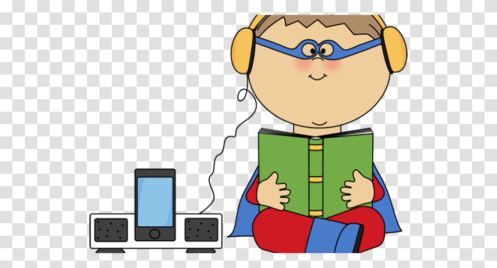 Headphone Clipart Wireless Headphone, Reading, Video Gaming, Student, Mobile Phone Transparent Png