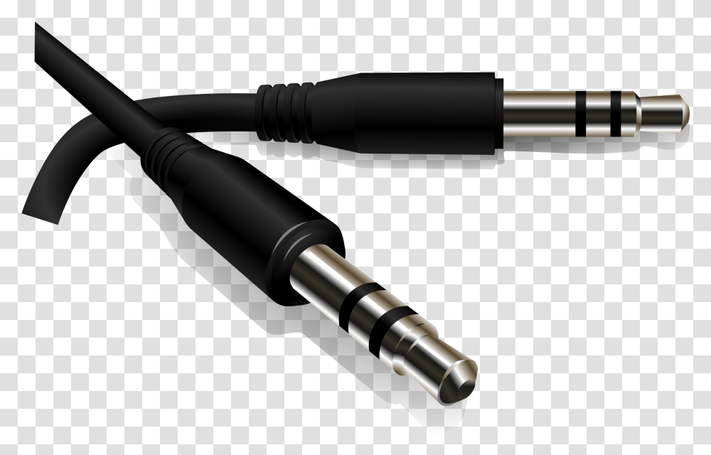 Headphone Jack Vector Audio Jack, Adapter, Cable, Plug Transparent Png