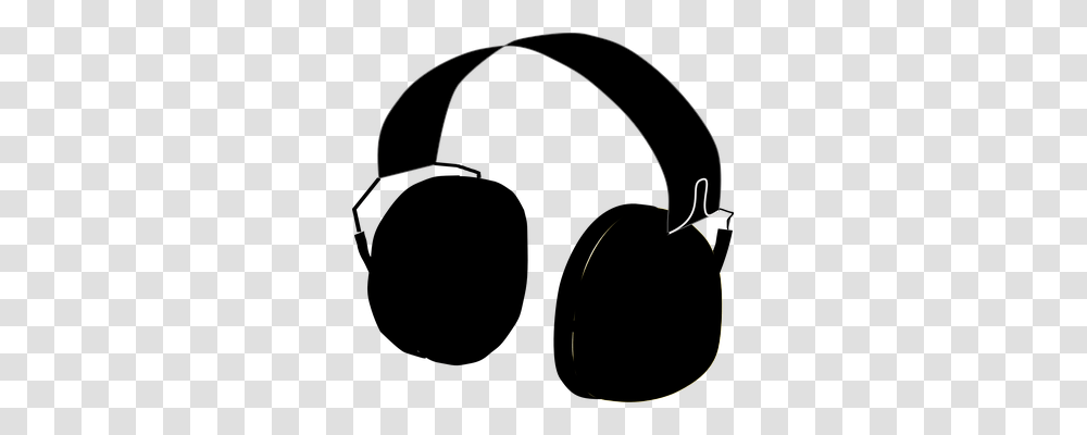 Headphones Music, Bow, Electronics, Headset Transparent Png