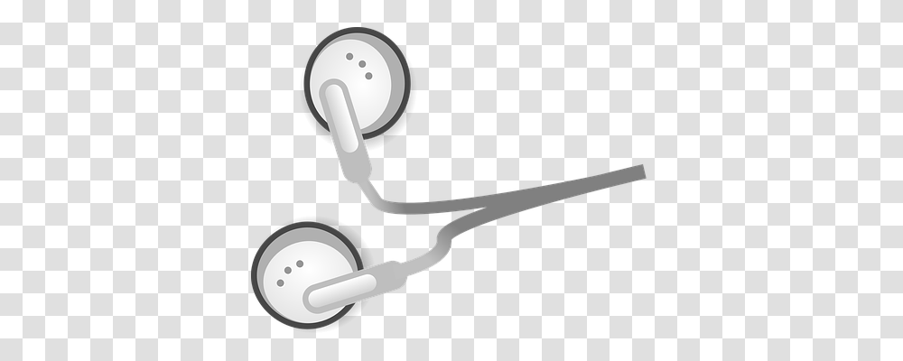 Headphones Music, Electronics, Scissors, Blade Transparent Png