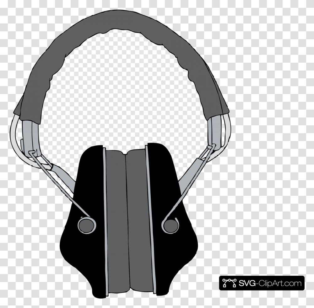 Headphones Clip Art Icon And Clipart Headphones Clip Art, Helmet, Apparel, Team Transparent Png
