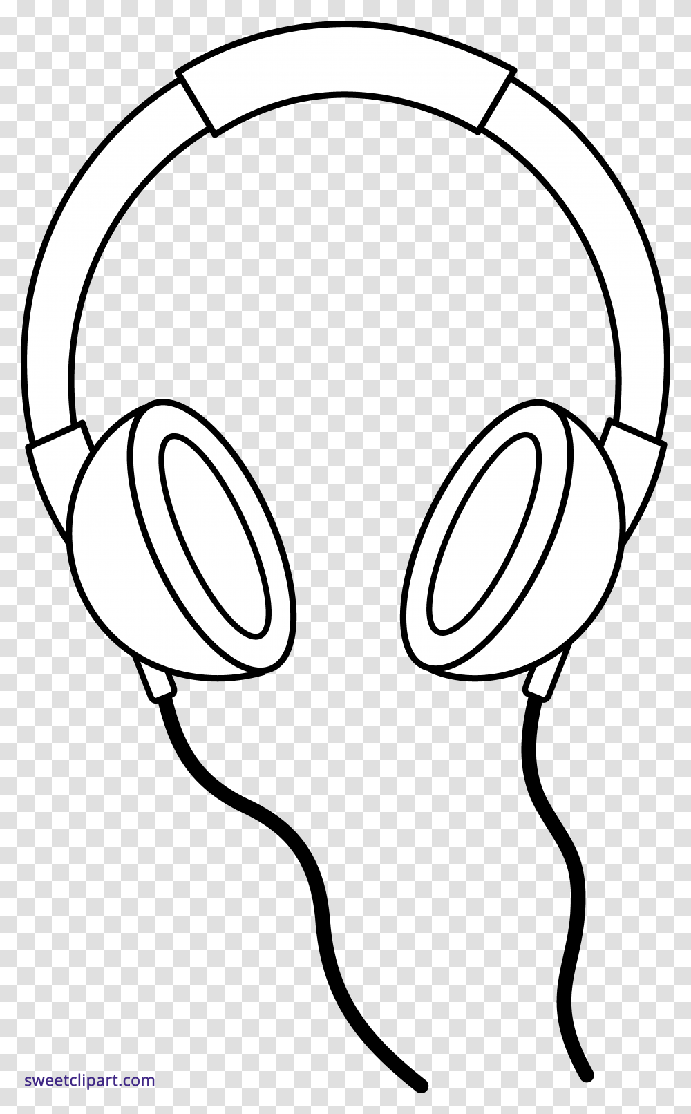 Headphones Clipart, Electronics, Headset Transparent Png