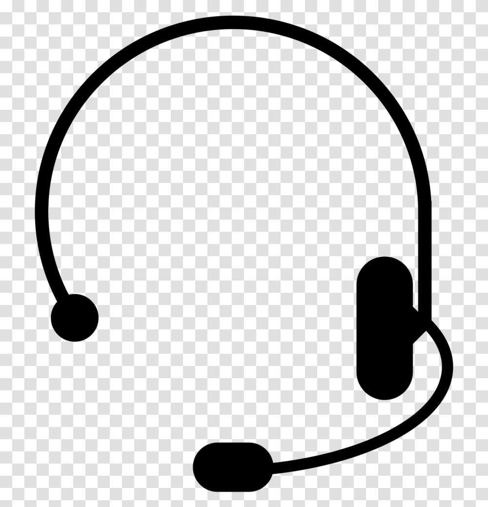 Headphones Dispatcher Audio Police Clip Art Call Headphone Icon, Gray, World Of Warcraft Transparent Png