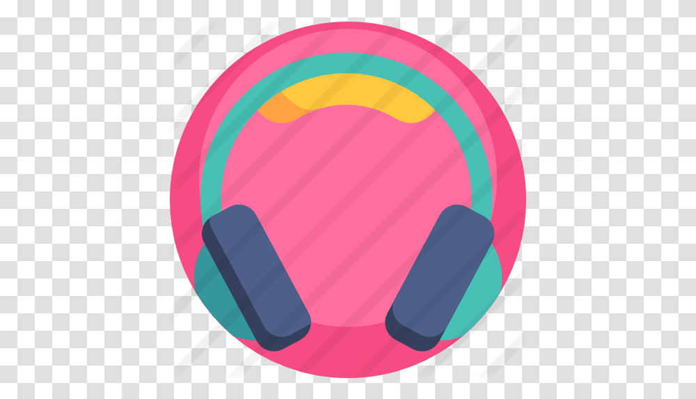 Headphones Free Technology Icons Pink Headphone Icon, Tape, Sphere, Purple, Pill Transparent Png