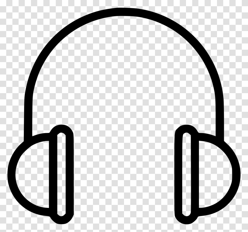 Headphones Headset Audio Music Sound Gray Headphones Icon Free, Label, Stencil, Electronics Transparent Png