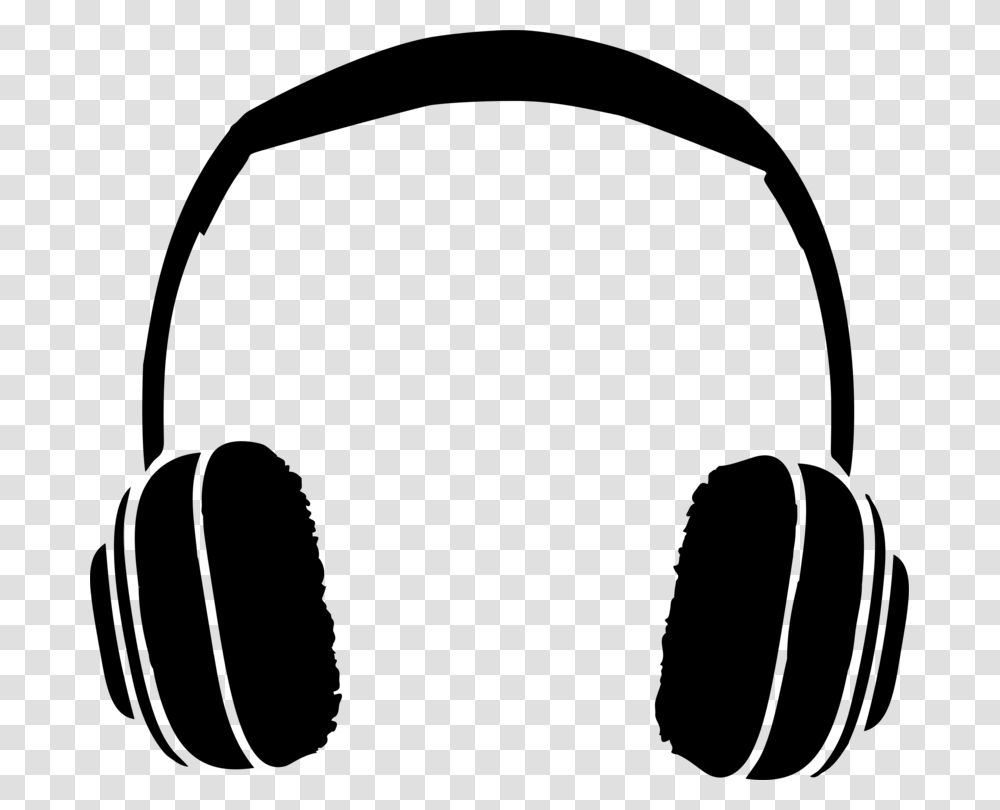 Headphones Headset Microphone Computer Icons Drawing Free, Gray, World Of Warcraft Transparent Png