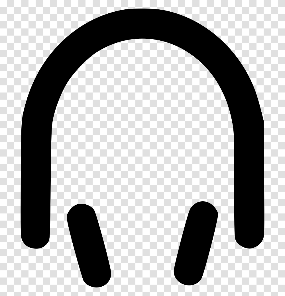 Headphones Headset Music Songs Audio Listen Icon Free, Stencil, Electronics, Pillow Transparent Png