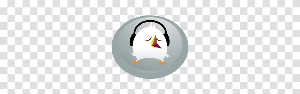 Headphones Icon, Bird, Animal, Snowman, Winter Transparent Png