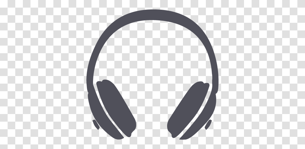 Headphones Icon Music Icon Grey, Electronics, Headset Transparent Png