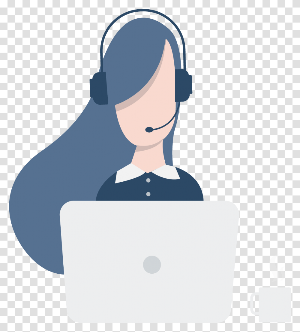 Headphones, Pc, Computer, Electronics, Laptop Transparent Png