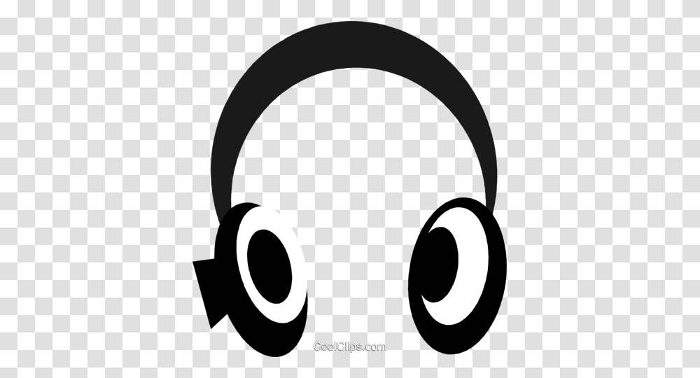 Headphones Royalty Free Vector Clip Art Illustration, Electronics, Tape, Headset, Face Transparent Png