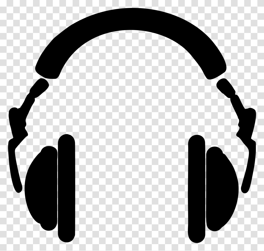 Headphones Silhouette Icons, Gray, World Of Warcraft Transparent Png