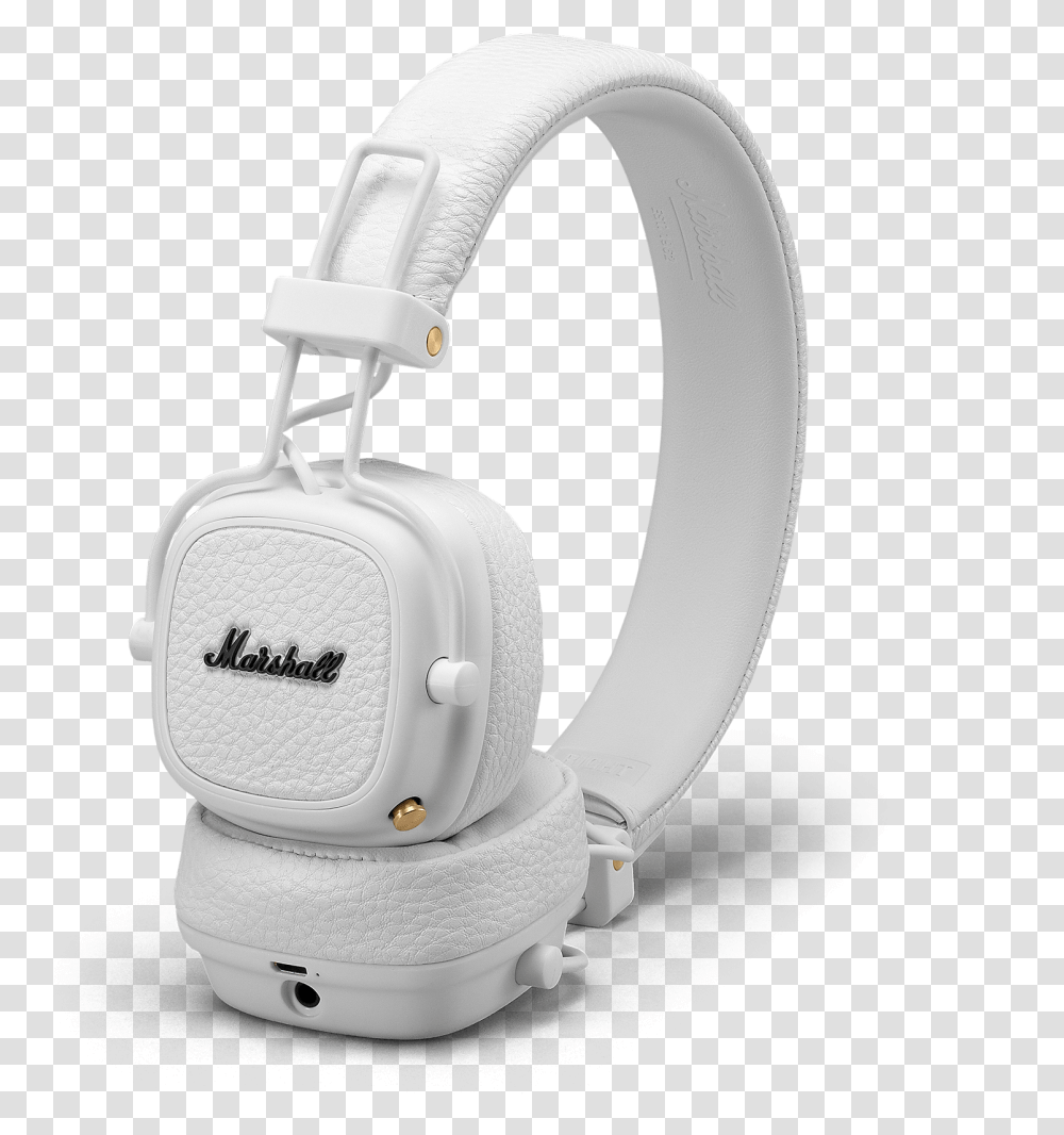 Headphones Silhouette Marshall Headphones Bluetooth White, Electronics, Headset Transparent Png