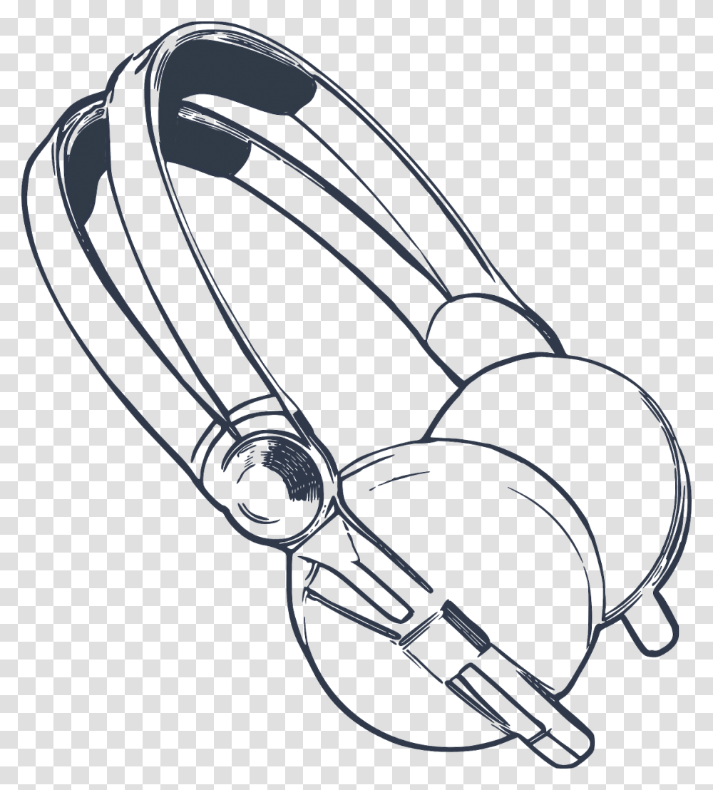 Headphones Silhouette Vector, Outdoors, Light, Leash Transparent Png