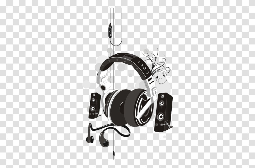 Headphones Speakers Vector Psd Official Psds Music Vector, Electronics, Headset, Steering Wheel Transparent Png