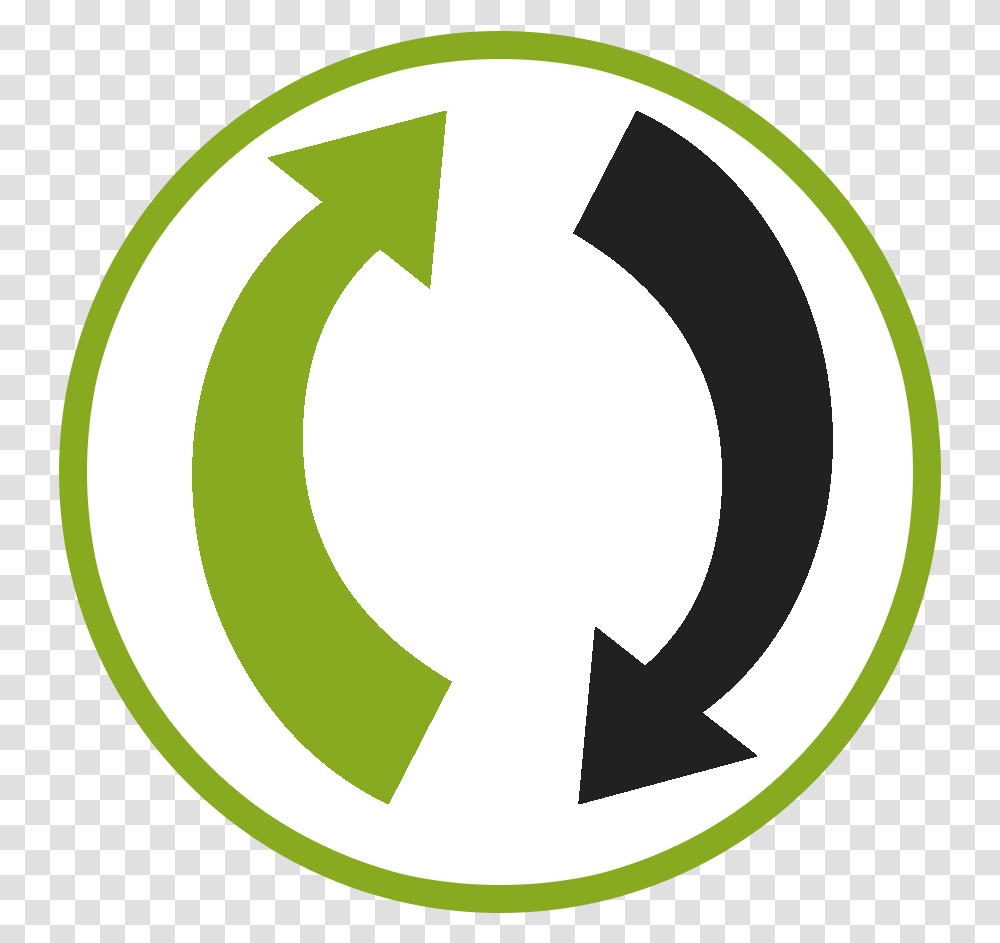 Headphones Symbol Clipart Download Circle, Recycling Symbol, Logo, Trademark, Star Symbol Transparent Png