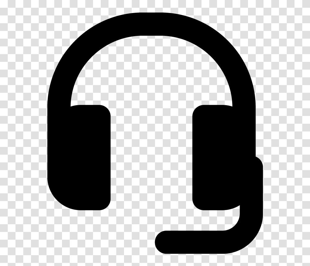 Headphones With Microphone Vector Icon Free Vector Silhouette, Gray, World Of Warcraft Transparent Png