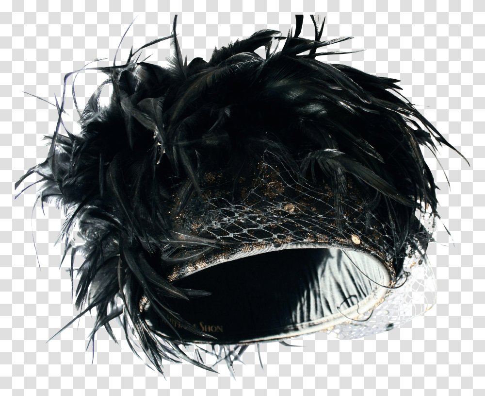 Headpiece, Apparel, Hat, Feather Boa Transparent Png