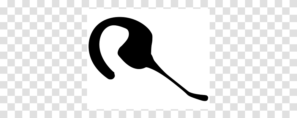 Headset Hammer, Tool, Silhouette, Stencil Transparent Png