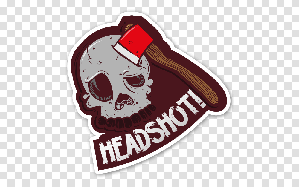 Headshot Sticker Free Fire Headshot Stickers, Label, Text, Logo, Symbol Transparent Png