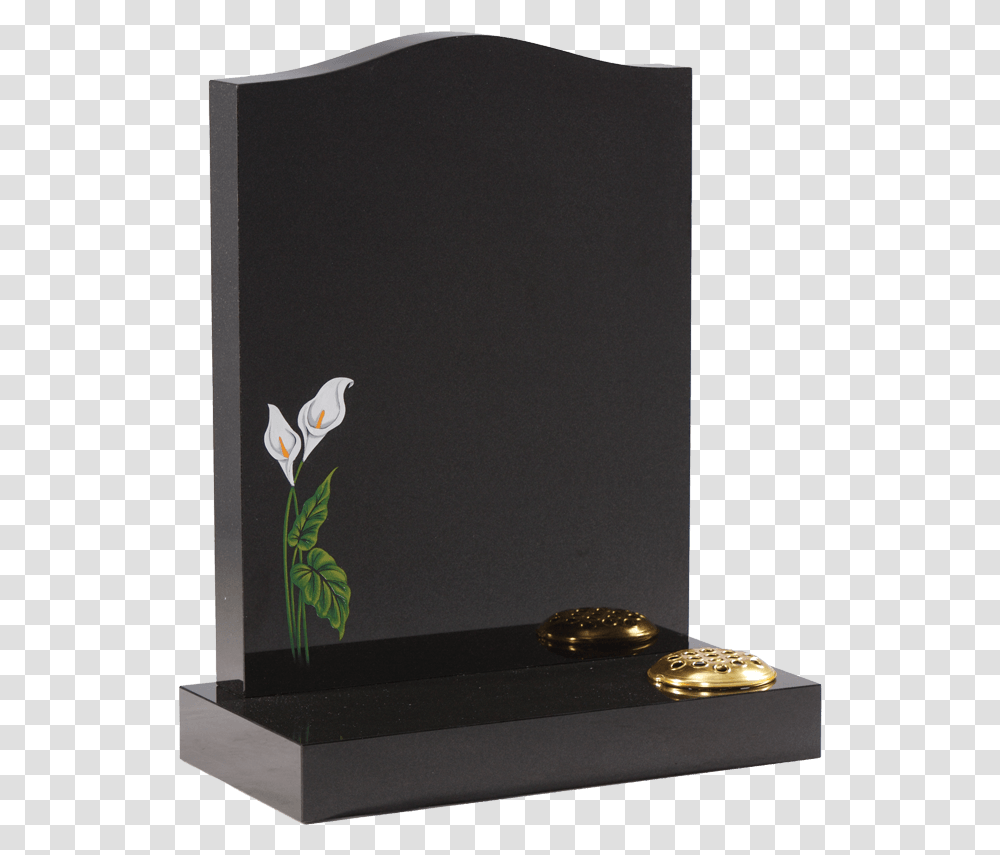 Headstone And Memorial Services Slough And Maidstone Black Granite Ogee Headstone, Bird, Animal, Gold, Trophy Transparent Png