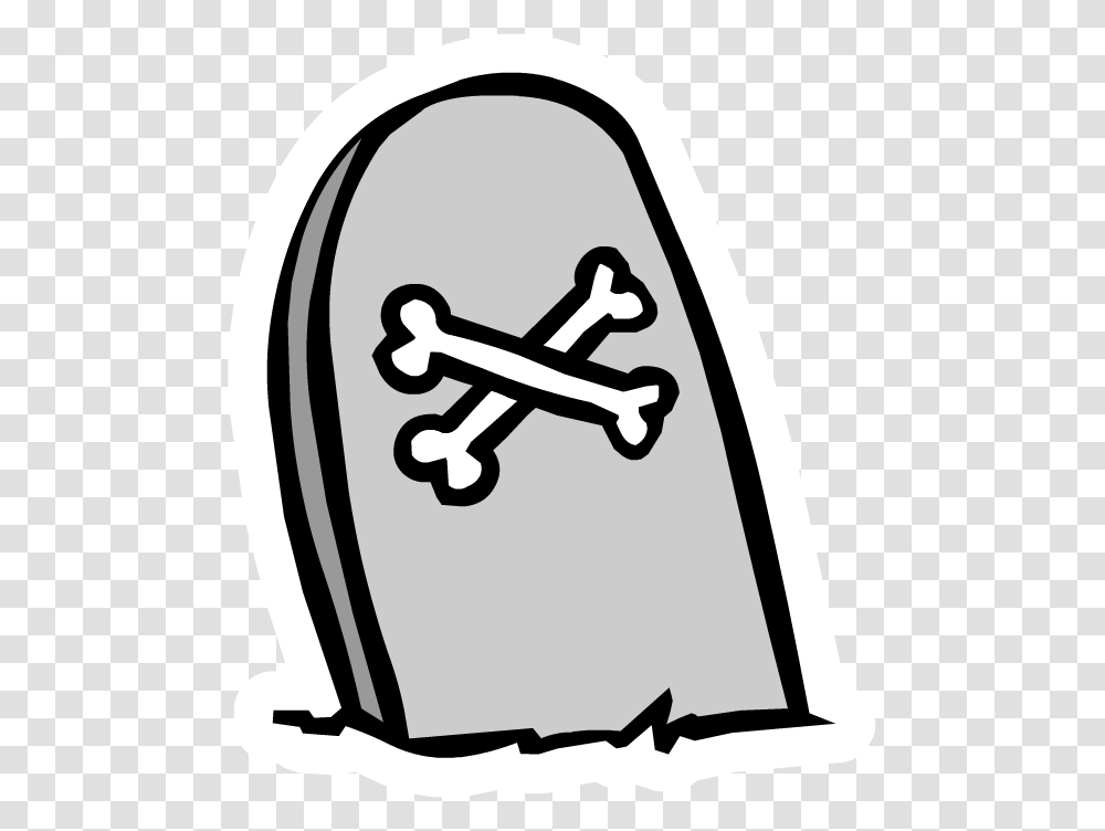 Headstone Clipart Plain Tombstone Clipart, Stencil, Anchor, Hook Transparent Png