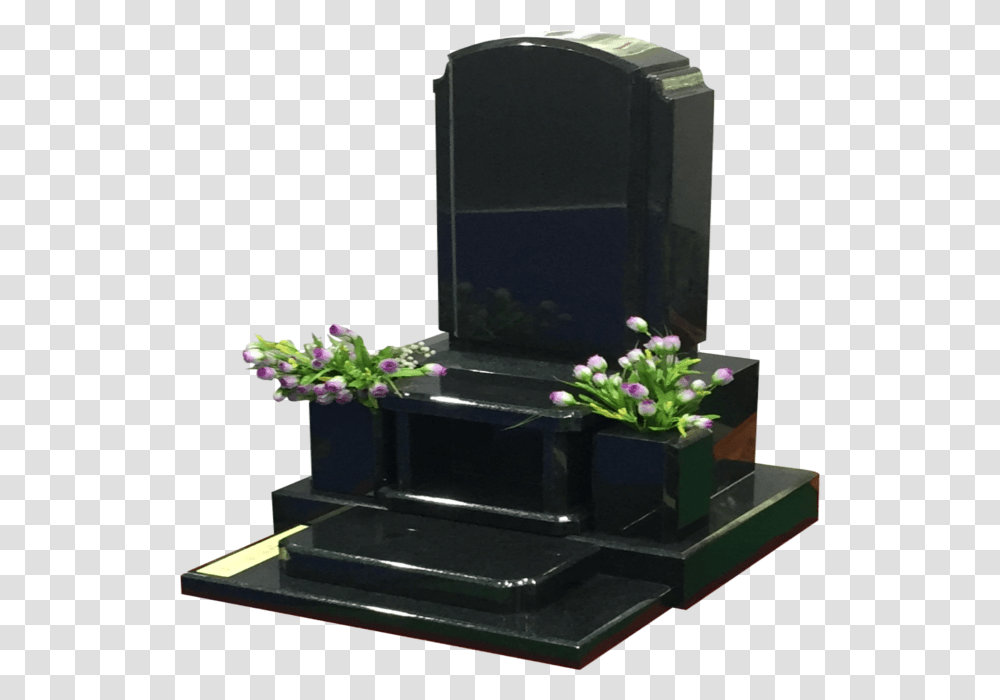 Headstone, Plant, Flower, Blossom, Flower Arrangement Transparent Png