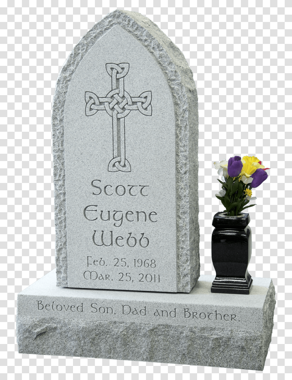 Headstone, Tomb, Tombstone, Cross Transparent Png