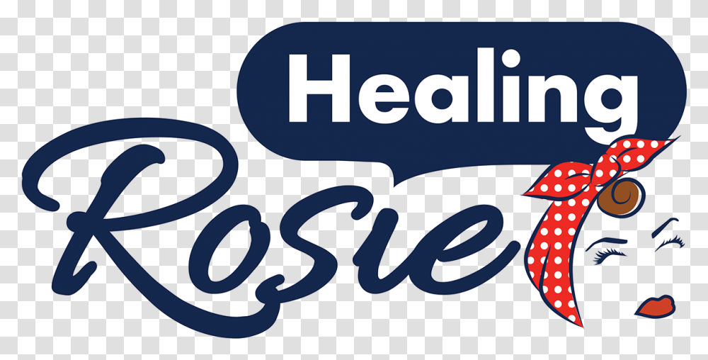 Healing Rosie Logo And Brand Guidelines Illustration, Text, Label, Word, Symbol Transparent Png