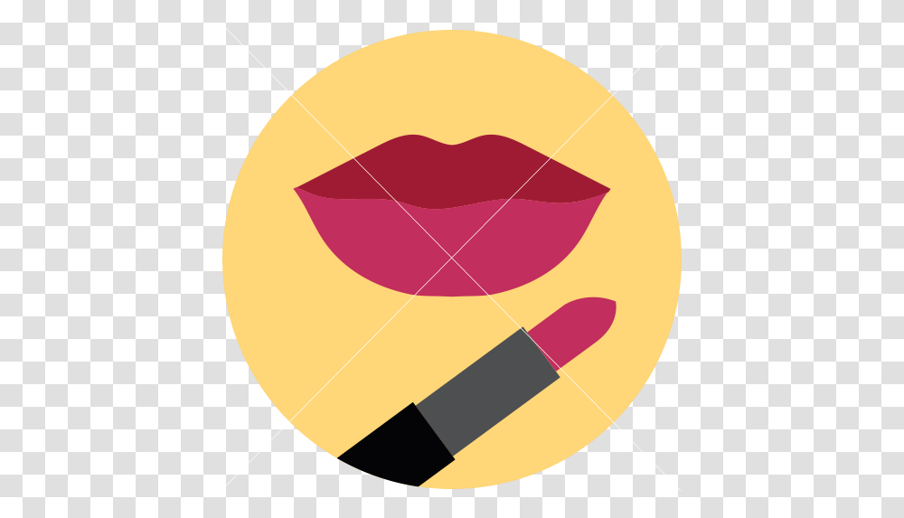 Health And Beauty Lipstick Lips - Premiumjoypl Circle, Heart, Rug Transparent Png