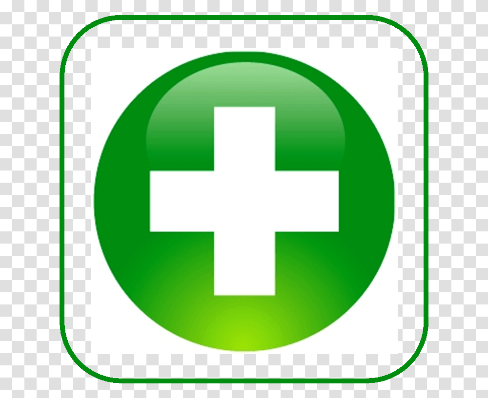 Health And Safety Icon, First Aid, Green, Label Transparent Png