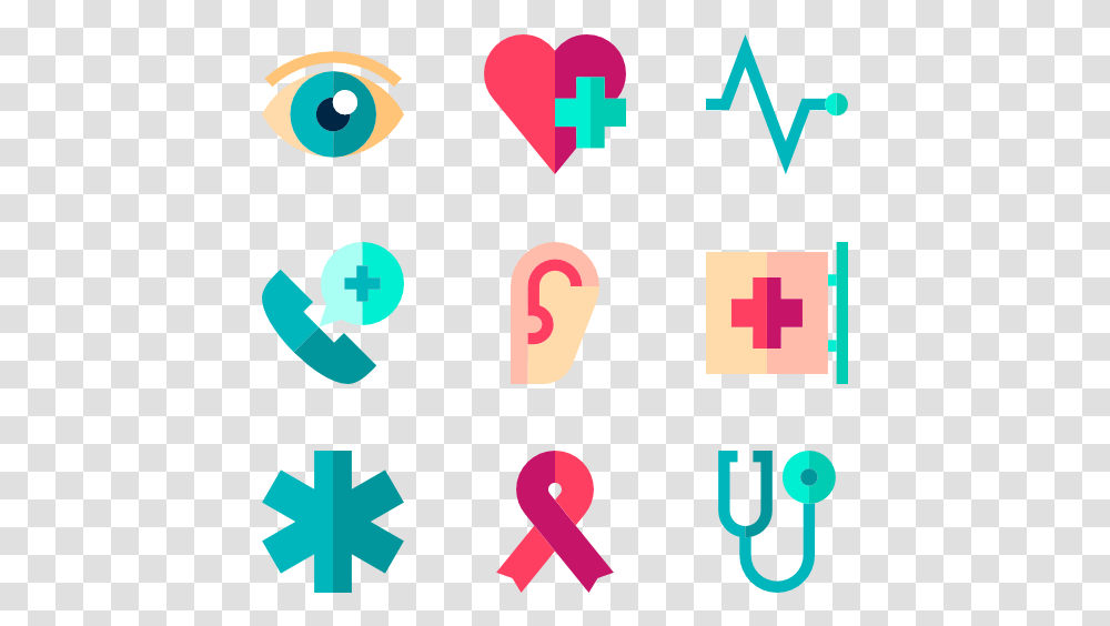 Health Care Nurse Icons, Alphabet, Number Transparent Png