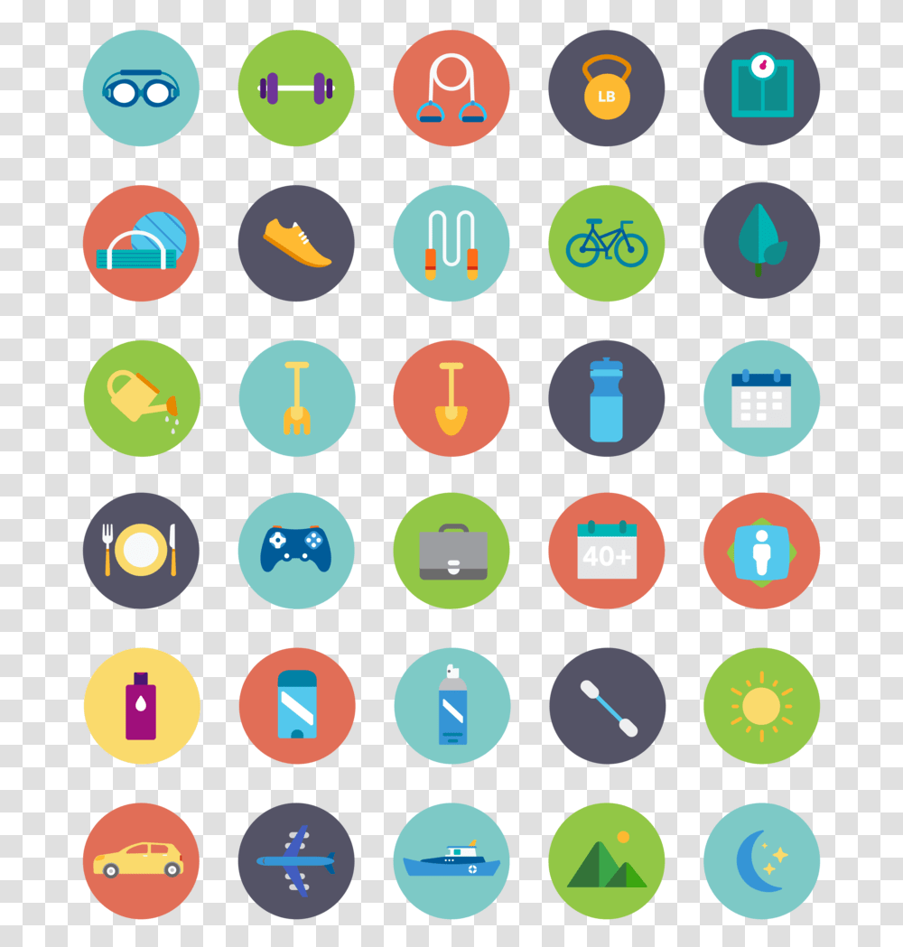 Health Icon Set Icon, Rug, Bubble, Number Transparent Png