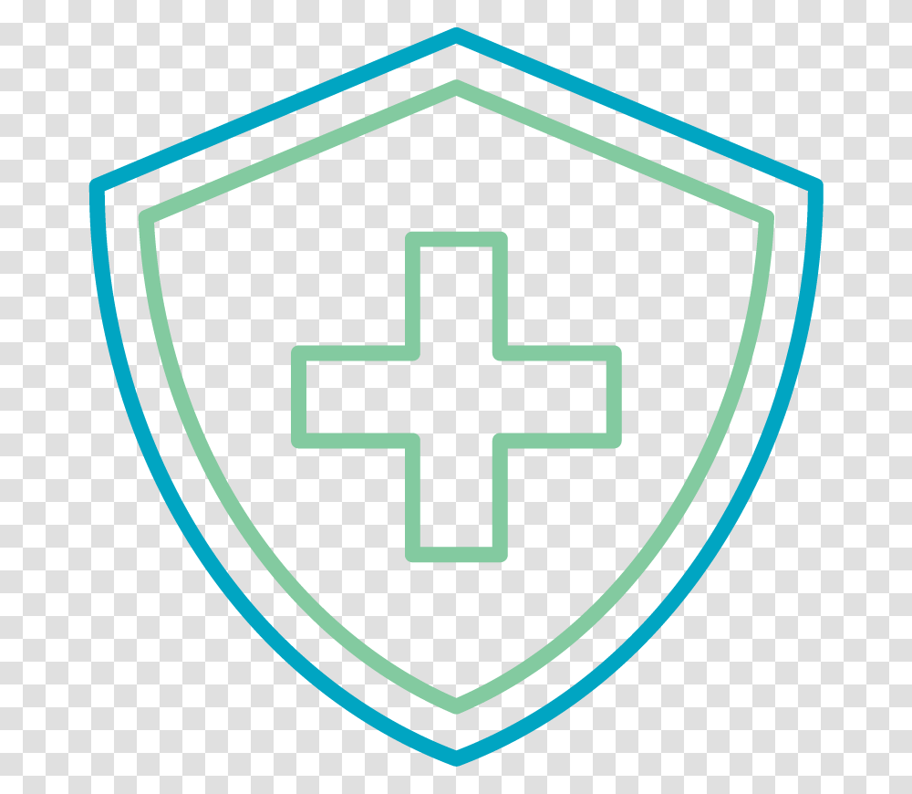 Health Insurance Icon Icon Cross White, First Aid, Logo, Trademark Transparent Png