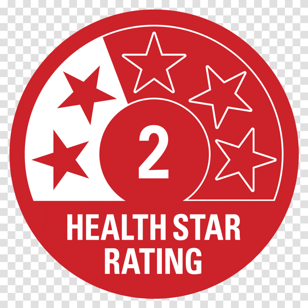 Health Star 2 Rating 2 Star Health Rating, First Aid, Security Transparent Png