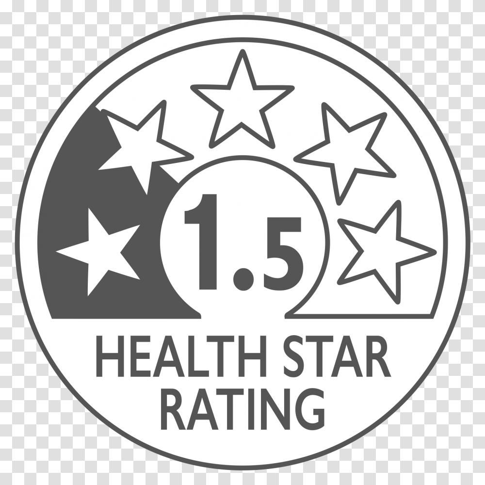 Health Star Rating 0 Health Star Rating, Logo, Trademark, Star Symbol Transparent Png