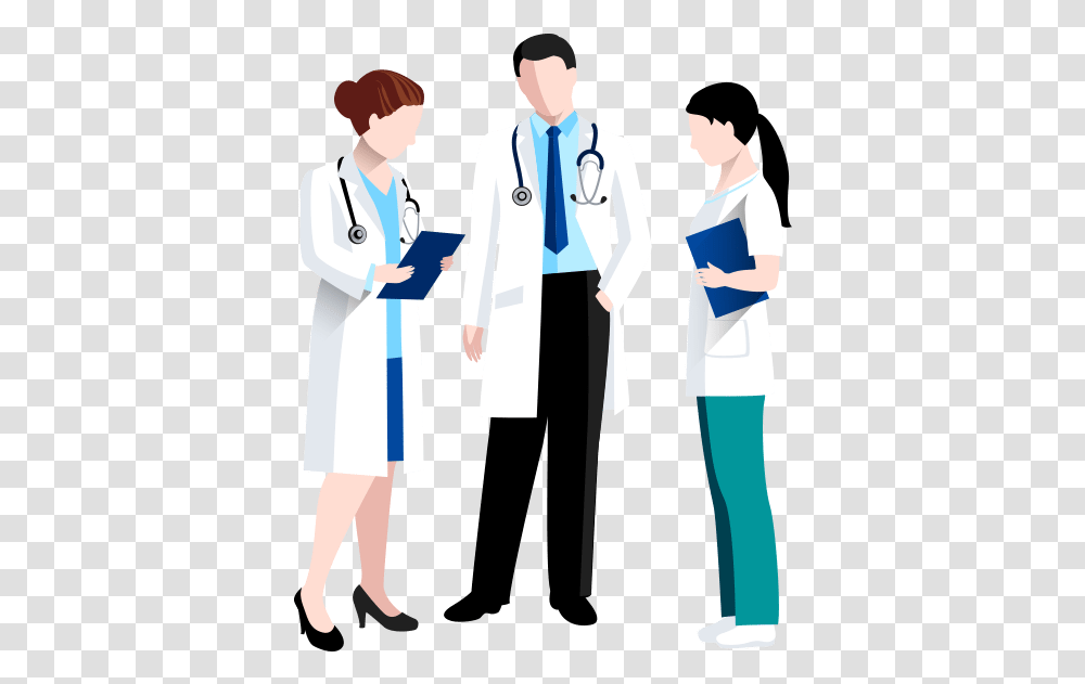 Health Worker Health Care, Apparel, Lab Coat, Person Transparent Png