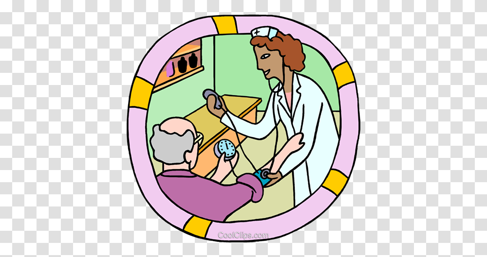 Healthcare Blood Pressure Test Royalty Free Vector Clip Art, Girl, Female, Washing, Play Area Transparent Png