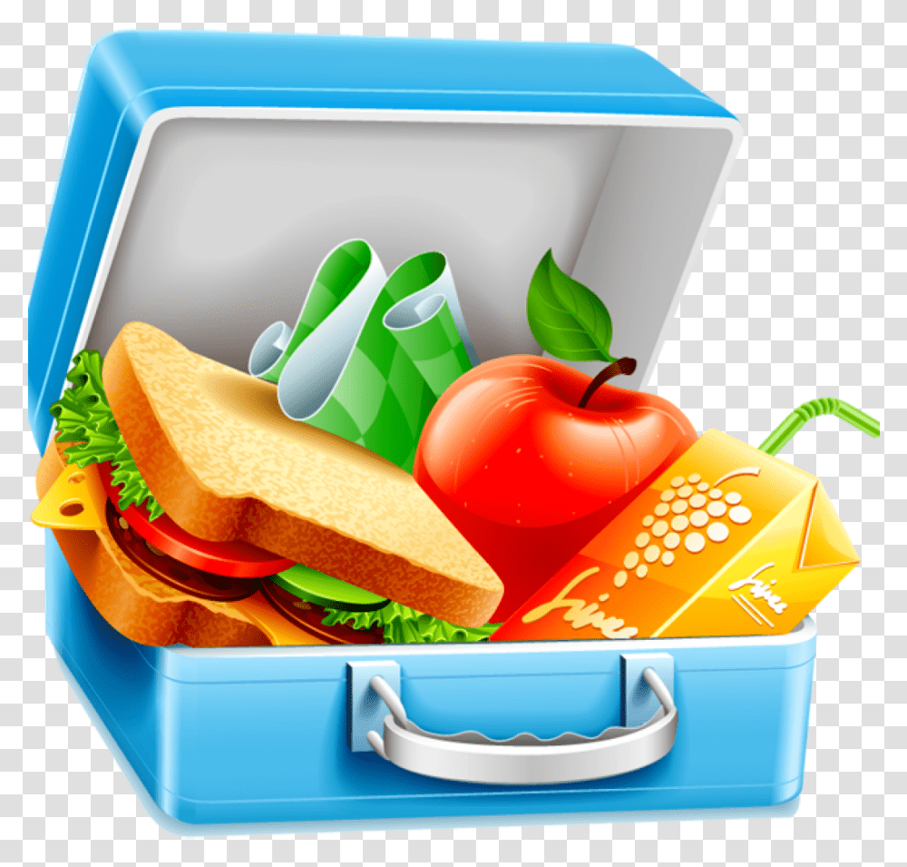 Healthy Background Lunch Box Clipart, Meal, Food, Burger, Plant Transparent Png