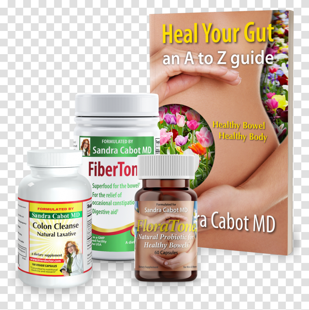 Healthy Bowl Starter PackHeal Your Gut, Medication, Pill, Person, Label Transparent Png