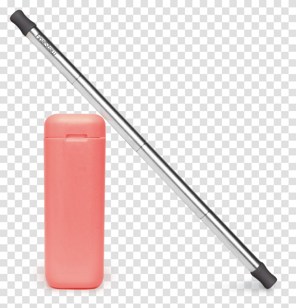 Healthy Coral Reusable Straw, Weapon, Weaponry, Cylinder Transparent Png
