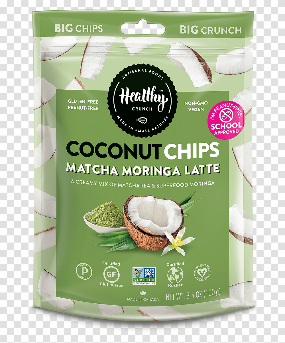 Healthy Crunch Coconut Chips, Plant, Vegetable, Food, Fruit Transparent Png