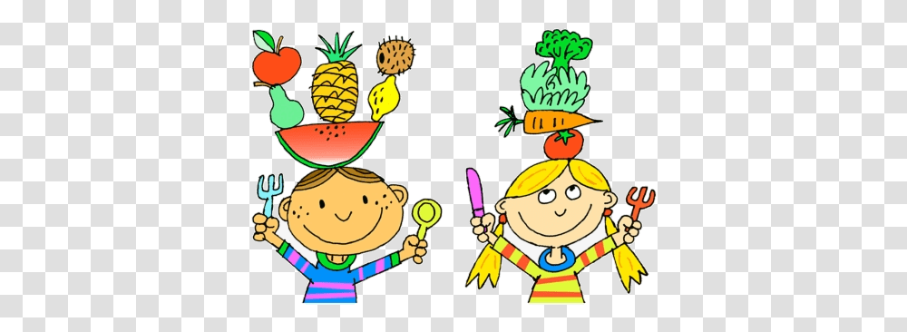 Healthy Food Eat Drawing Clipart Diet Eating Healthy Foods Clipart, Plant, Pineapple, Fruit Transparent Png