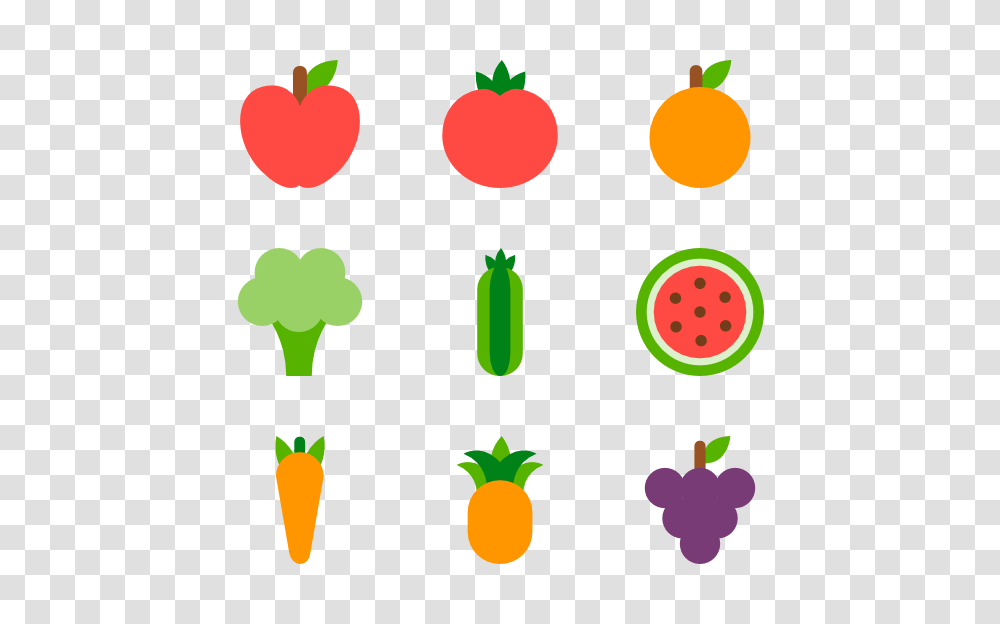 Healthy Food Icon Packs, Plant, Fruit, Number Transparent Png