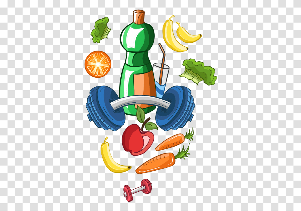 Healthy Food Illustration, Plant, Fruit, Banana Transparent Png