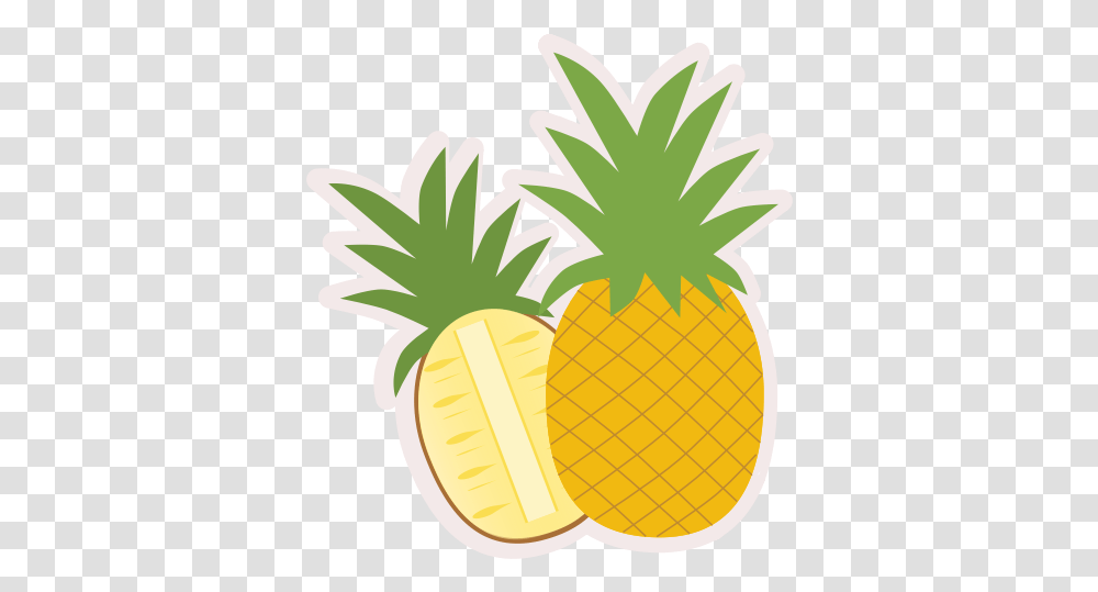Healthy Food Pineapple Fresh Meal Fruit Icon Icono, Plant,  Transparent Png
