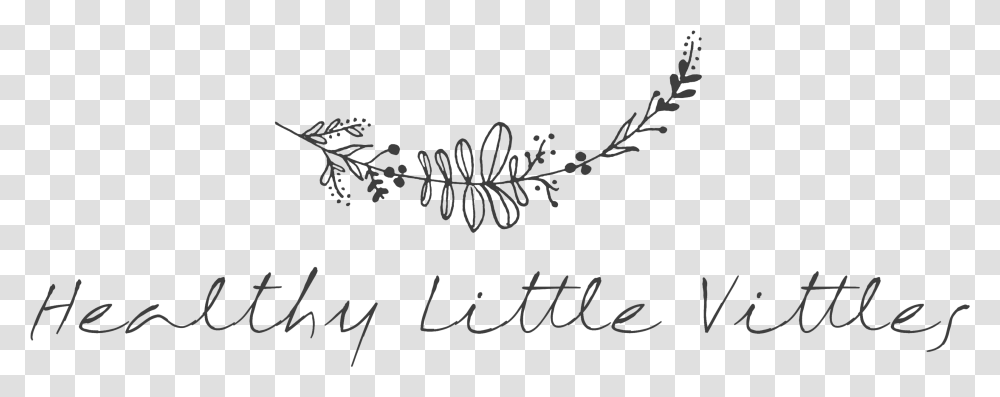 Healthy Little Vittles Calligraphy, Handwriting, Floral Design, Pattern Transparent Png
