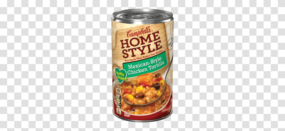 Healthy Mexican Style Chicken Tortilla Soup, Canned Goods, Aluminium, Food, Tin Transparent Png
